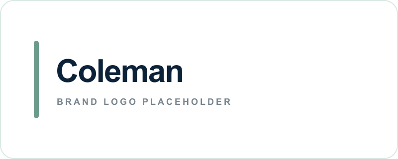 Coleman logo placeholder