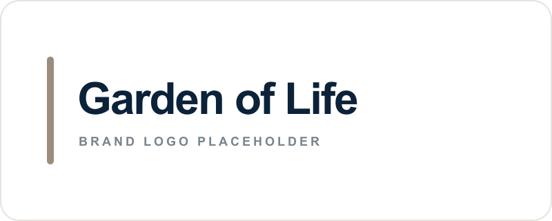 Garden of Life logo placeholder