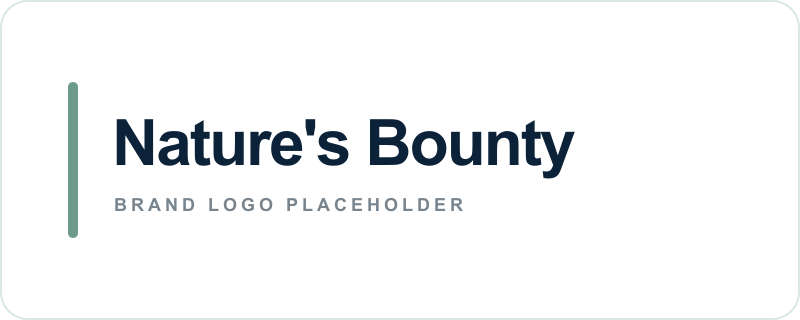 Nature's Bounty logo placeholder