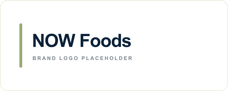NOW Foods logo placeholder